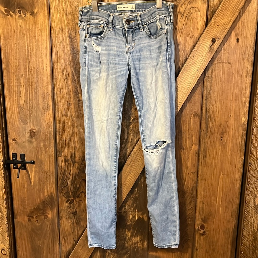 Abercrombie kids girls size 10 skinny jeans